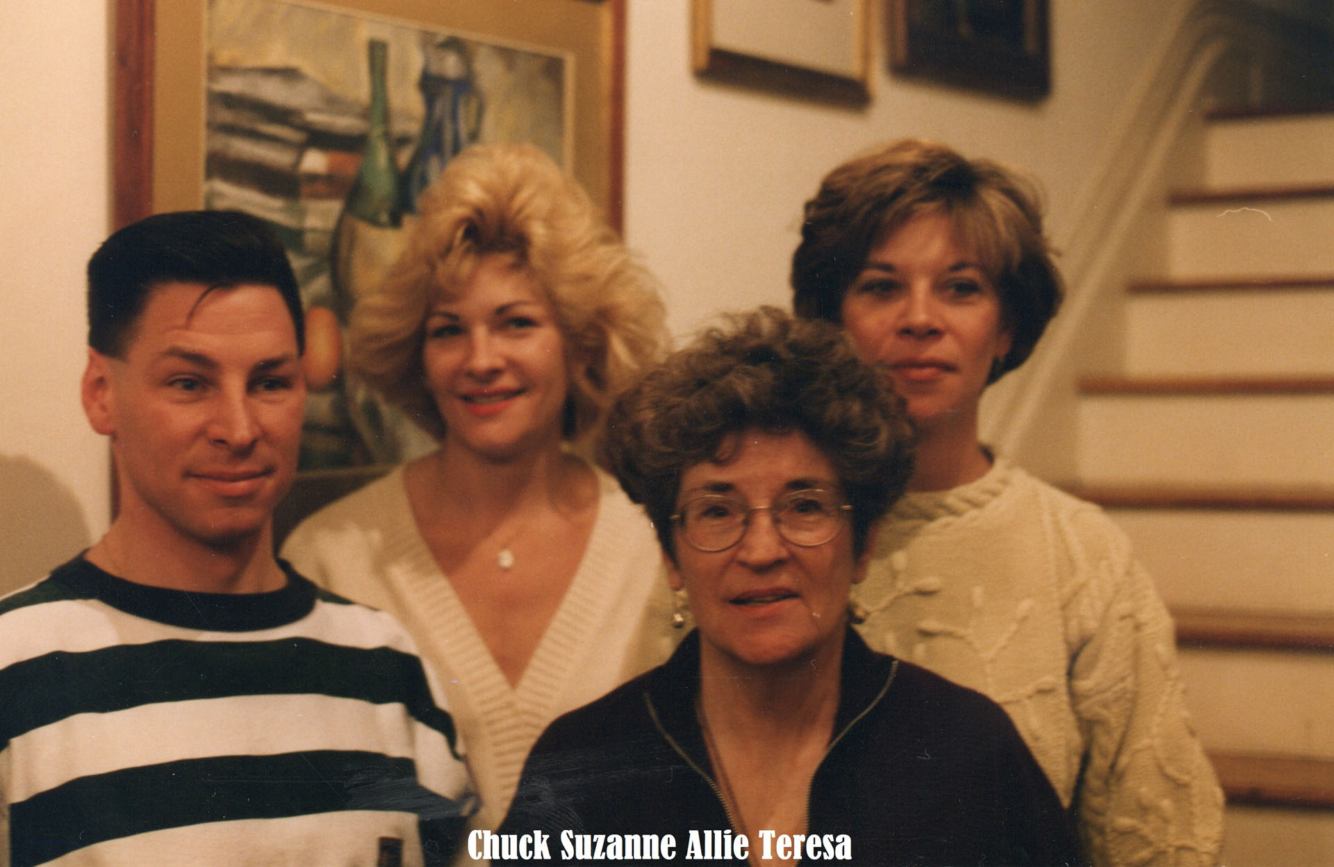 966 Chuck Suzanne Allie Teresa  199x paint